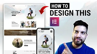 How To Design A Responsive Website On Elementor | Modern Web Design