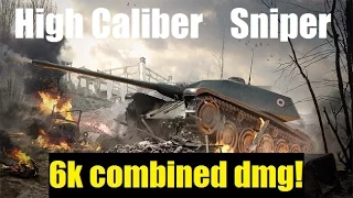 World of Tanks PS4 / XBOX - AMX CDC - High Caliber, Sniper - subtitle text commentary