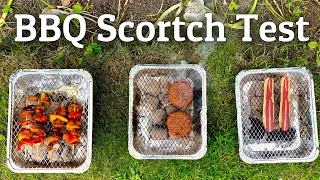 Disposable BBQ Scorch Test - Camp Fire Safety Tips