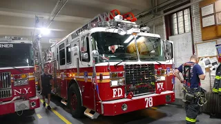 FDNY Ladder 78 responds to Box 0060