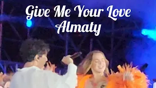 GIVE ME YOUR LOVE - live at Almaty STRANGER Concert 23.09.22 Dimash Qudaibergen (fancam)
