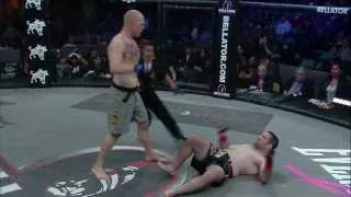 Bellator MMA Highlights: Alexander Shlemenko Finishes Brian Rogers