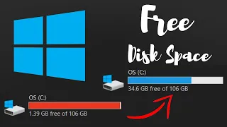 How to Free Up Disk Space on Windows 10 | Clean C Drive for more than 34GB+ | Make your PC Faster