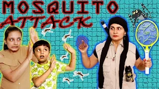 SHORT MOVIE - MOSQUITO ATTACK | MORAL STORY Kids Bloopers | Aayu and Pihu Show