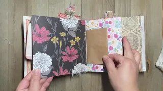 Mini Junk Journal Flip Through #18