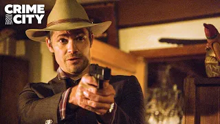 Raylan Rescues the Pregnant Fugitive | Justified (Timothy Olyphant)