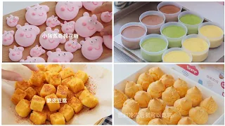 [Vietsub] Cách làm marshmallow, bánh muffin, nama, bánh su kem, flan,...  || Nấu ăn cùng Tiktok #4