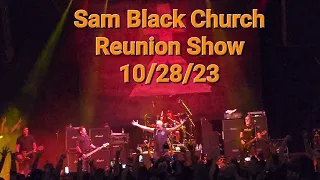 Sam Black Church Reunion show! live - (1st 3 songs Incl. Re-Alive) - Worcester Palladium - 10/28/23