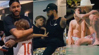 Neymar Jr & Davi Lucca 😍❤️