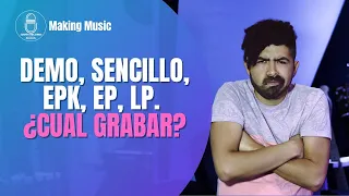 Diferencias entre un Demo, Sencillo, EPK, EP,  LP, CD y Álbum | ¿CUAL ES MEJOR? - Making Music