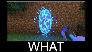 Minecraft realistic wait what meme, Lava, Water, Slime #222