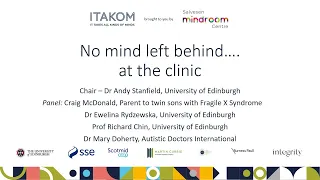 ITAKOM Conference | No mind left behind...at the clinic | Panel discussion