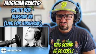 Musician reacts to Spiritbox - Blessed Be (Live for SiriusXM) | First Listen | Analysis #reaction