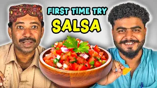 Tribal People Try Mexican Salsa For The First Time