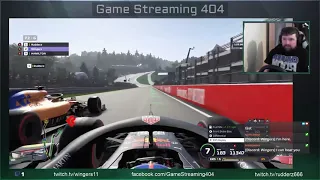 Attempted Overtake: F1 2019 Online - Spa - Eau Rouge