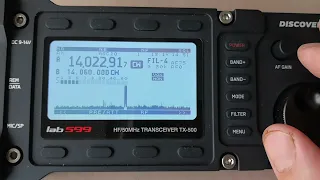 LAB599 INTERMODULATION AND DISTORTION PROBLEMS Discovery TX-500 TRANSCEIVER