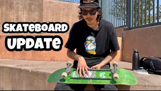 April Skateboard Setup Update (2Weeks)