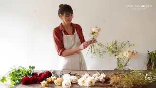 FULL natural cascade bouquet class