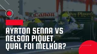 AYRTON SENNA OU NELSON PIQUET , QUAL FOI MELHOR PILOTO DO BRASIL? - PRIMEIRO STOP F1