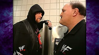 The Undertaker Tells Sgt. Slaughter That He's Calling Out Hollywood Hulk Hogan! 4/29/02