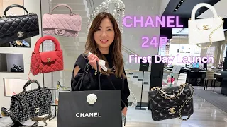 Chanel 24P Pre Spring Summer 2024 Collection First Day Launch in Store I Luxury Shopping Vlog