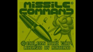 Arcade Classics Missile Command (Game Boy)