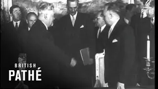 Signing Of The Soviet-Finnish Treaty (1957)