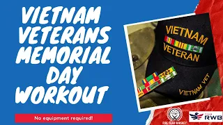 Vietnam Veterans Day Memorial Body Weight Workout