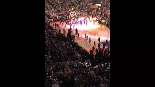 Kobe Bryants Finale Game Introduction #mambaday 04/13/16