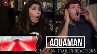 Aquaman Comic Con Trailer Reactions