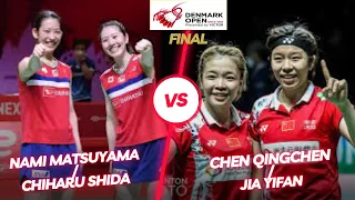 Chen QingChen/Jia YiFan vs Nami Matsuyama/Chiharu Shida - DENMARK OPEN 2023 -  WD FINAL