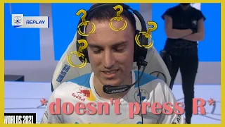 C9's reaction to Perkz Failing Tryndamere Ult