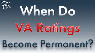 When Do VA Disability Ratings Become Permanent?