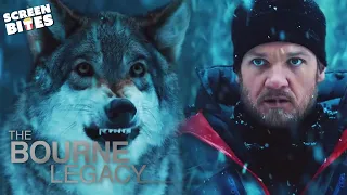 The Wolf Scene | The Bourne Legacy (2012) | Screen Bites