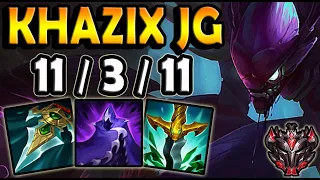 OTP KHAZIX vs XIN ZHAO [ JUNGLE ] Lol Grandmaster Korea 11.14