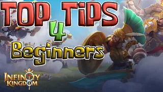 My BEST TIPS to GROW your Account in INFINITY KINGDOM!