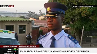 Four people shot dead in KwaMashu, north of Durban