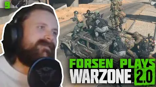 Forsen rides with stream snipers. CoD: Warzone 2 (9)