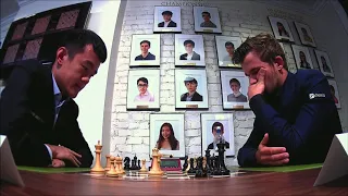 GM Ding Liren (China) - GM Carlsen (Norway) 5 min