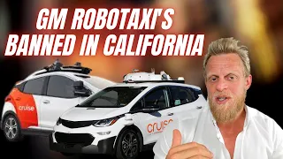 California Suspends GM Permit after Robotaxi Ran Over & Dragged Pedestrian