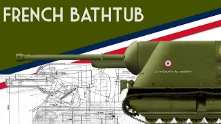 French Bathtub | CdC AMX S35 Tank Destroyer