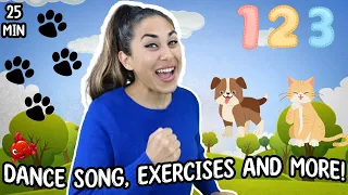 Head Shoulders Knees & Toes and More All in Spanish with Miss Nenna the Engineer | Spanish For Minis