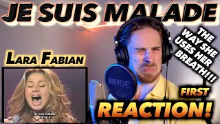 Lara Fabian - Je Suis Malade FIRST REACTION! (THE WAY SHE USES HER BREATH!!!)