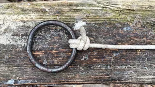 Every Bushcrafter Needs to Know this Knot: The Anchor Hitch