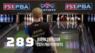 PBA Nearly Perfect | Jesper Svensson vs. Marshall Kent in the 2024 PBA Playoffs