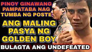 Nag iisang PINOY na KALABAN ni TANK| SINIRA ang MALINIS na RECORD ng UNDEFEATED PROSPECT ng GOLDEN B