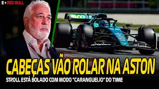 CABEÇAS VÃO ROLAR NA ASTON MARTIN, FINALMENTE / RED BULL COM FRAQUEZAS ACENTUADAS