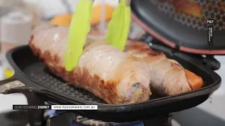 Pork Tenderloin with Vegetable Stuffing ft. Happycall Double Pan Recipes | My Cookware Australia®