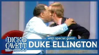 DUKE ELLINGTON Gives Dick Cavett Four Kisses! | The Dick Cavett Show