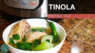 How to make Tinola Chicken Soup Recipe using Instant Pot